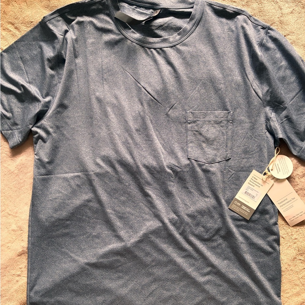 Vuori Blue Short Sleeve Tee
